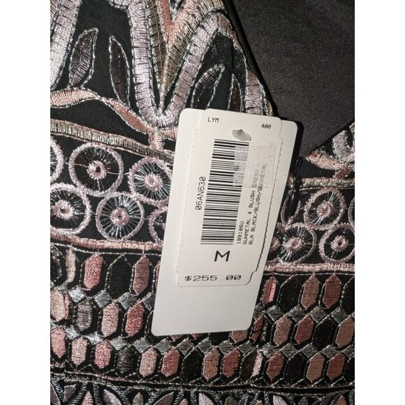 NEW Frank Lyman Gunmetal Blush Cocktail Dress - Picture 11 of 16